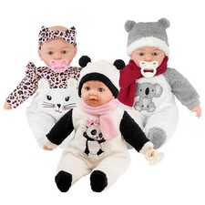 16" Moving Eyes Newborn Baby