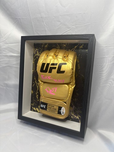 Framed authentic hand - hand, signed