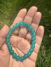 Amazonite Blue Crystal Beaded