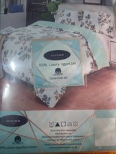 100% Luxury Egyptian Cotton Double Duvet Set Brand New In Original Package.
