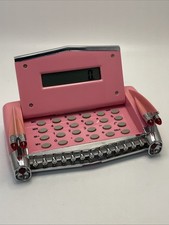 Marksman Elvis Pink Cadillac Flip-Open Calculator Working Well