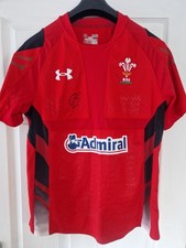 Dan Biggar Signed Wales Rugby
