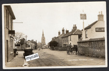 Postcard Methwold nr Feltwell Norfolk village pub Bell Hotel in High Street RP