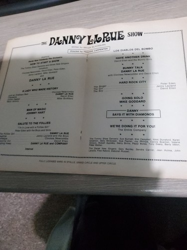 Signed variety theatre - ,