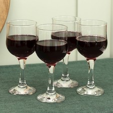 Set of 4 Tulip Stemmed Wine