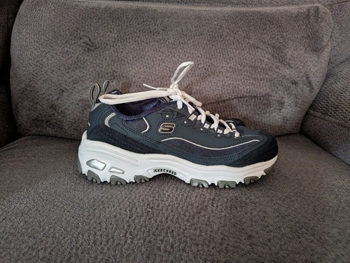 Skechers lites navy white - d'lites, navy/white