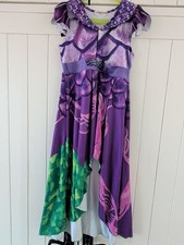 Disney Descendants Mal Dragon Dress Size 120 Halloween Fancy Dress Cosplay