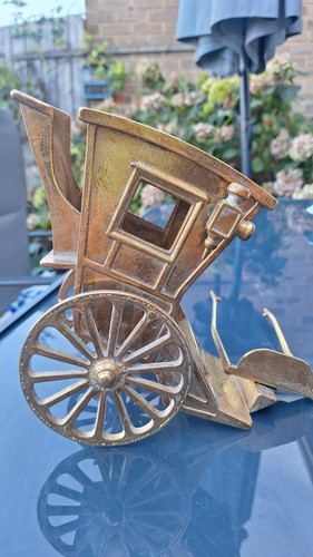 Large vintage solid brass - large,