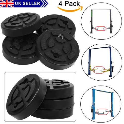 4pc rubber lifting pads block - 4pc,