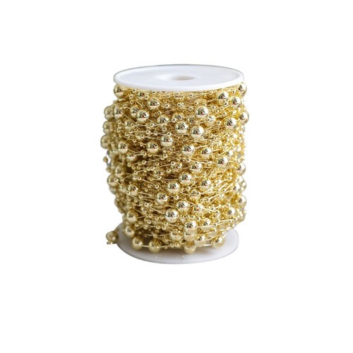 10m roll pearl chain christmas - 10m/roll,