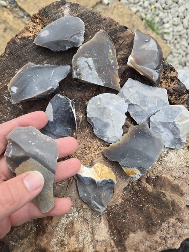 Norfolk flint pieces fire - norfolk,