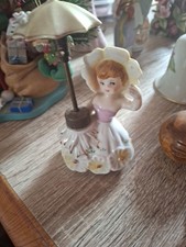 Vintage 1950s Porcelain Perfume Bottle Atomiser Made In Japan