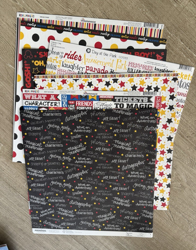 New disney variety scrapbook - new,