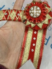 Red/gold/diamante Show
