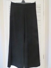 "ALEXON" 10(36) BLACK B.N.W.O.T 1/2 LINED POLYESTER EVENING TROUSERS