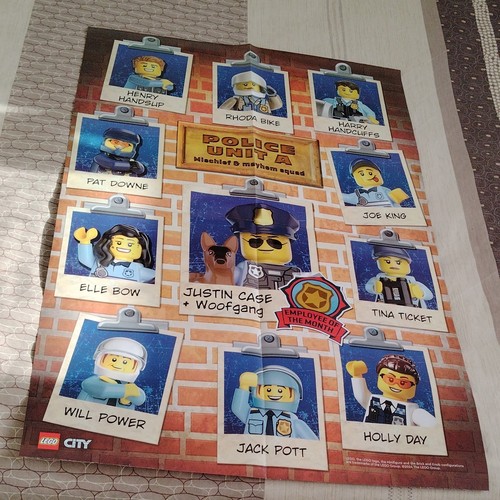 Lego city police poster - police,