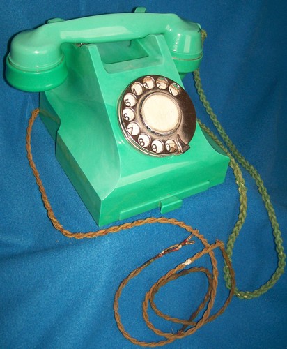 Bakelite telephone 332f - 332f, jade