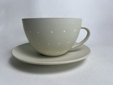 Large Teacup Planter Pot Cream