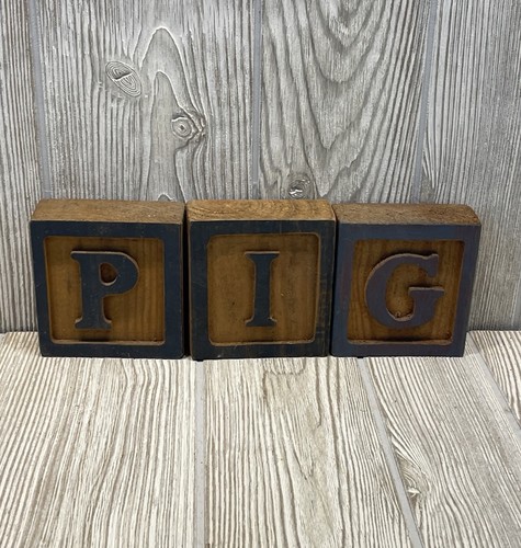 Vintage pig primitive handmade - vintage,