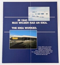 Vintage 1982 wico corporation - vintage,