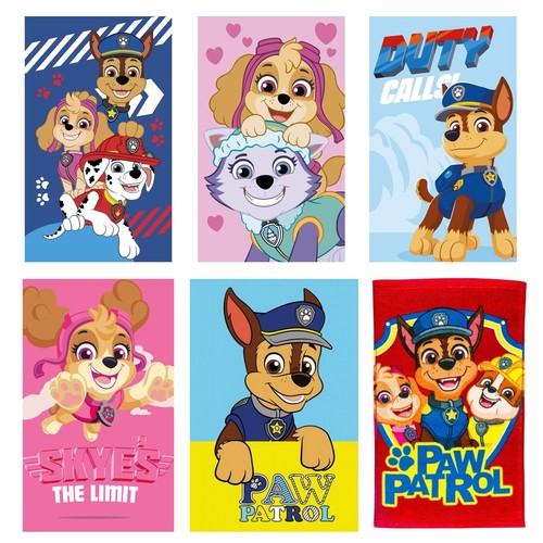 Paw patrol hand face towel - &,