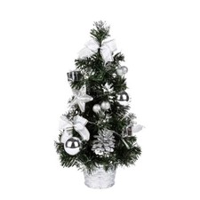 Small Christmas Tree Led Lights Tabletop Artificial Ornament-Decor Pre-Lit Fibre