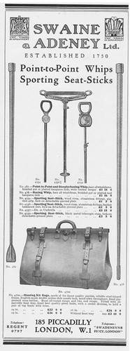 Swaine adeney whips - adeney, seat