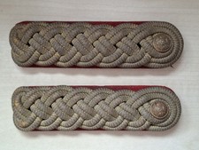Vintage Military Spanish Shoulder Boards x2