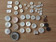 50 Mother of Pearl Buttons