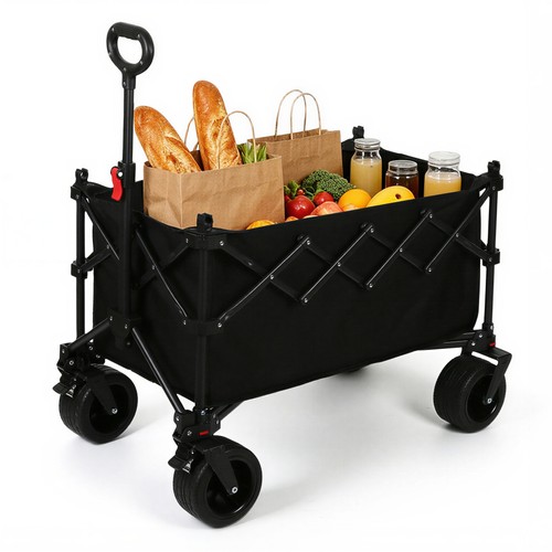 Foldable camping trolley 300l - foldable,