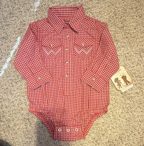 Wrangler red white - white, plaid