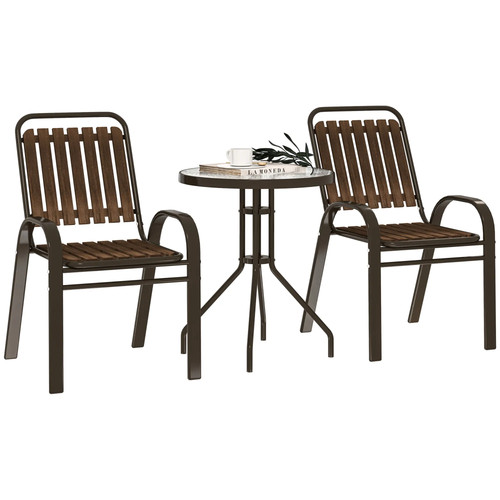 3pcs patio bistro set - 3pcs,