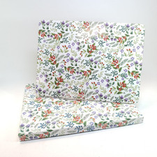 Botanical Placemats Festive Boxed Set of 4 Laminated Cork Lined Gift Christmas