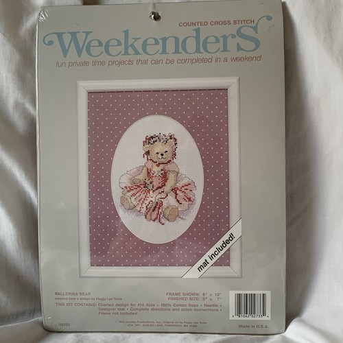 Weekenders cross stitch kit - cross,