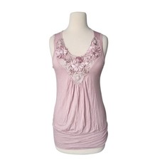 Vintage Womens Dusty Rose 3D