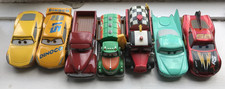 Pixar cars 1:43 die-cast bundle Cruz Ramirez Lightning McQueen Chug Flo Smokey