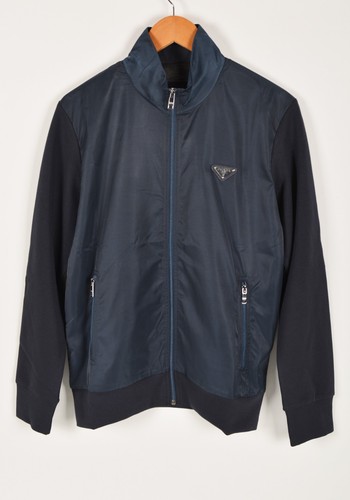 Men prada navy blue - prada, zip-up