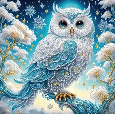 5D Enchanting Owl Diamond Art