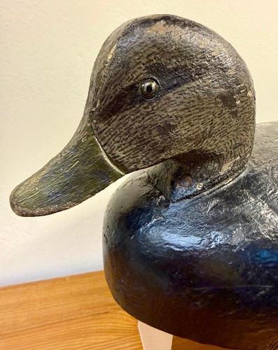 Antique hardwood magnum decoy - antique,