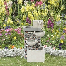 Cascading Water Fountain with