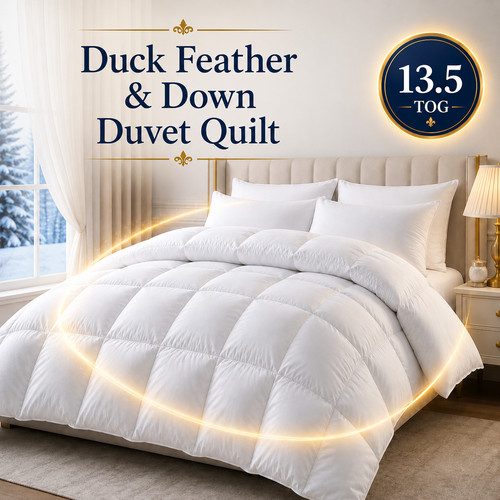 Duck feather down duvet - duck, quilt