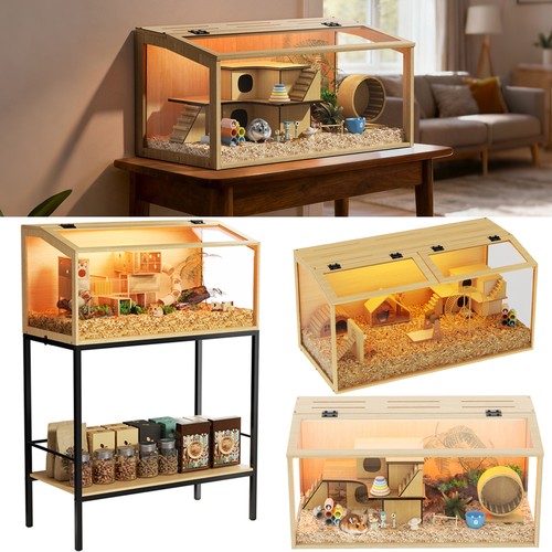 Premium wood hamster - premium, cage