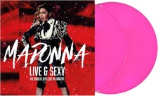 Madonna : Live & Sexy VINYL 12" Album Coloured Vinyl 2 discs (2024) ***NEW***
