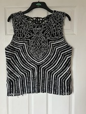 Ladies Black And Grey/silver