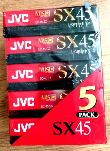 Jvc sx45 vhs tapes lot - sx45,