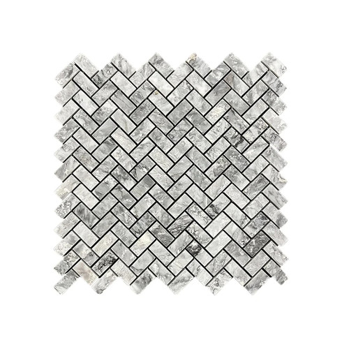 Platinum grey honed marble - grey,