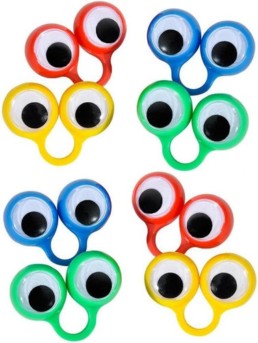 Large eye finger puppets - large,