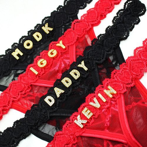 Custom thong panties underwear - custom,