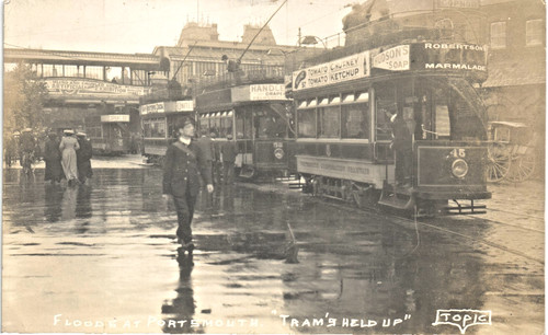 Portsmouth flood topic - flood, by