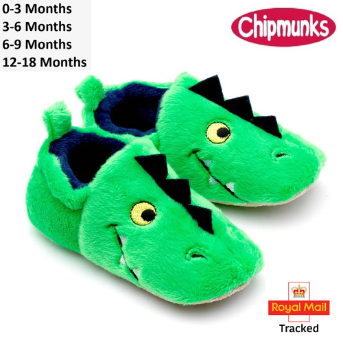 Chipmunks new baby slippers - baby,